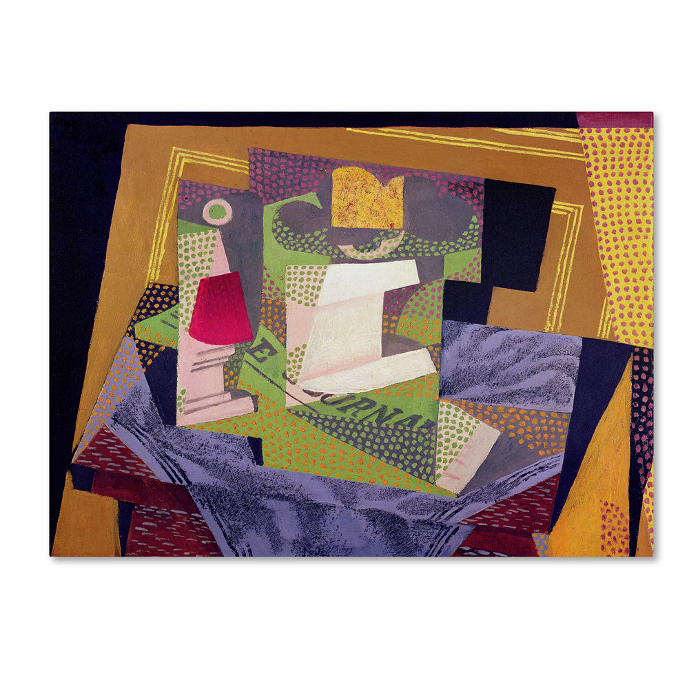 Juan Gris Composition on a Table 1916 14 x 19 Canvas Art Image 1