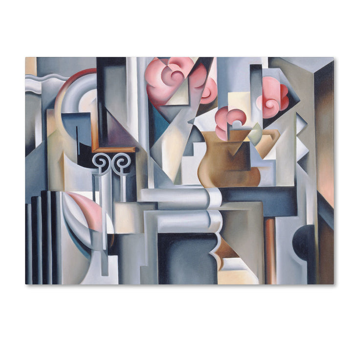Catherine Abel Still Life With Brown Jug 14 x 19 Canvas Art Image 1