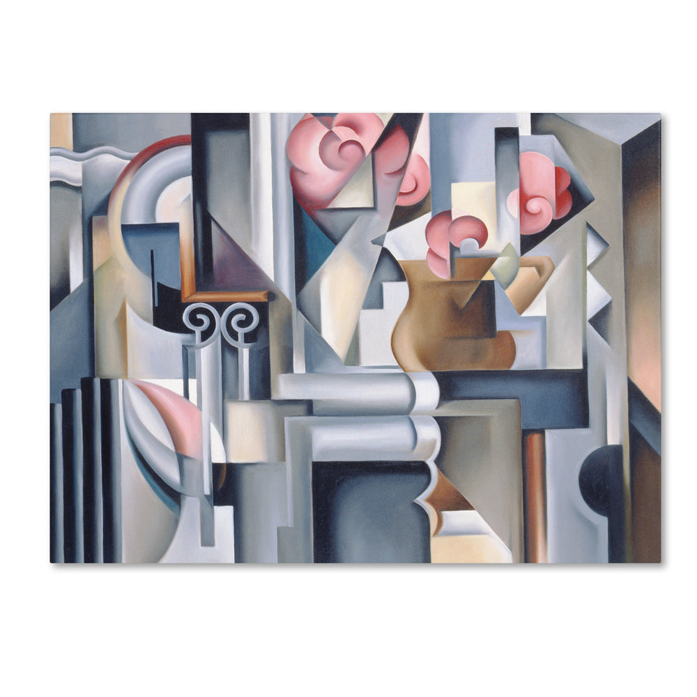 Catherine Abel Still Life With Brown Jug 14 x 19 Canvas Art Image 2