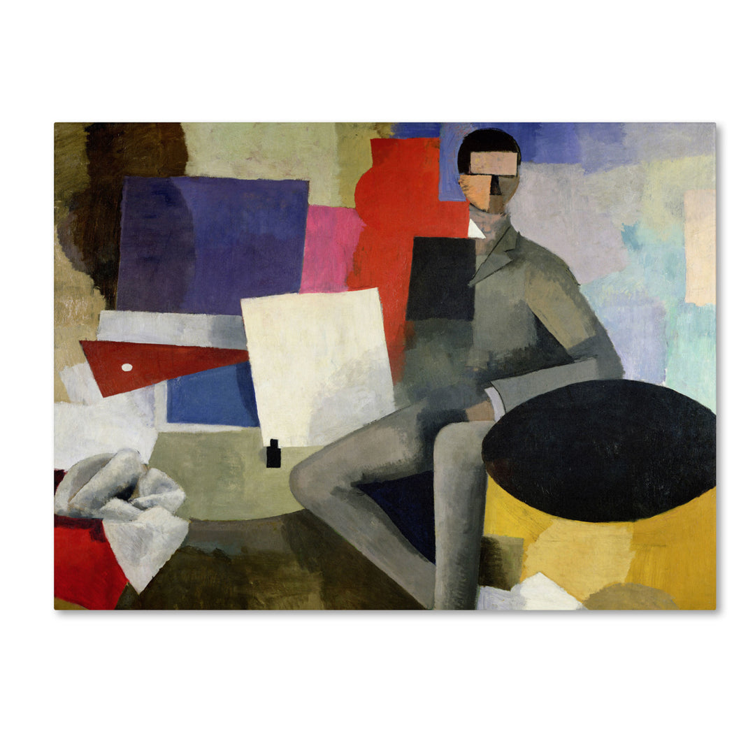 Roger de La Fresnaye The Architect 14 x 19 Canvas Art Image 2