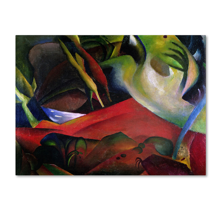 August Macke The Storm 1911 14 x 19 Canvas Art Image 2