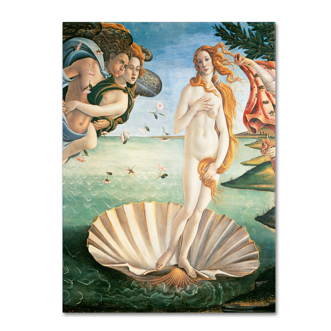 Sandro Botticelli Birth of Venus 1484 14 x 19 Canvas Art Image 2