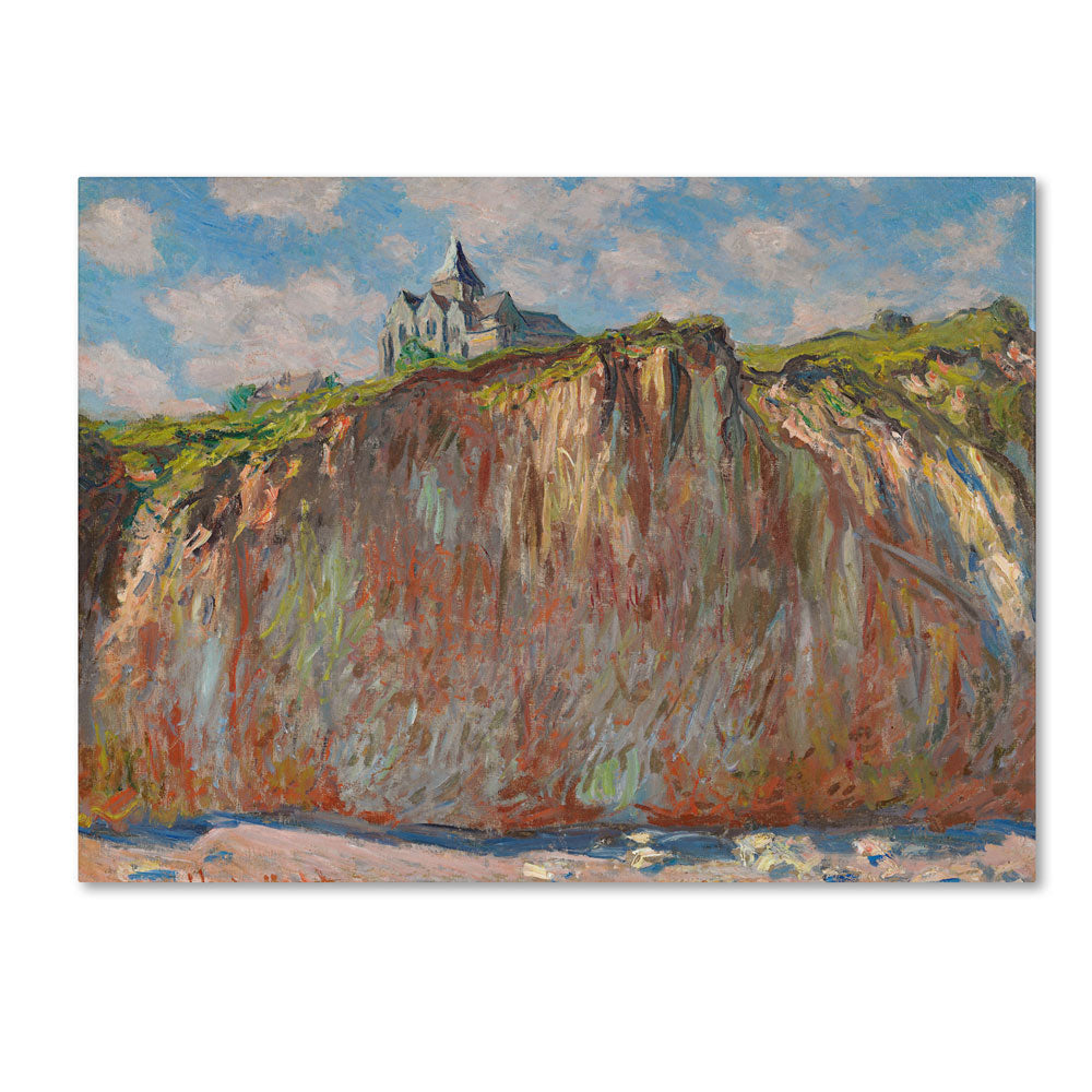 Claude Monet Church at Varengeville 14 x 19 Canvas Art Image 1