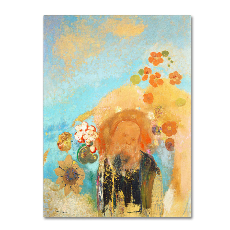 Odilon Redon Evocation of Roussel 1912 14 x 19 Canvas Art Image 1