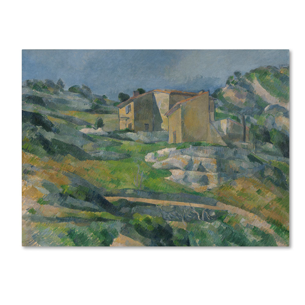 Paul Cezanne Houses In the Provence 1833 14 x 19 Canvas Art Image 1