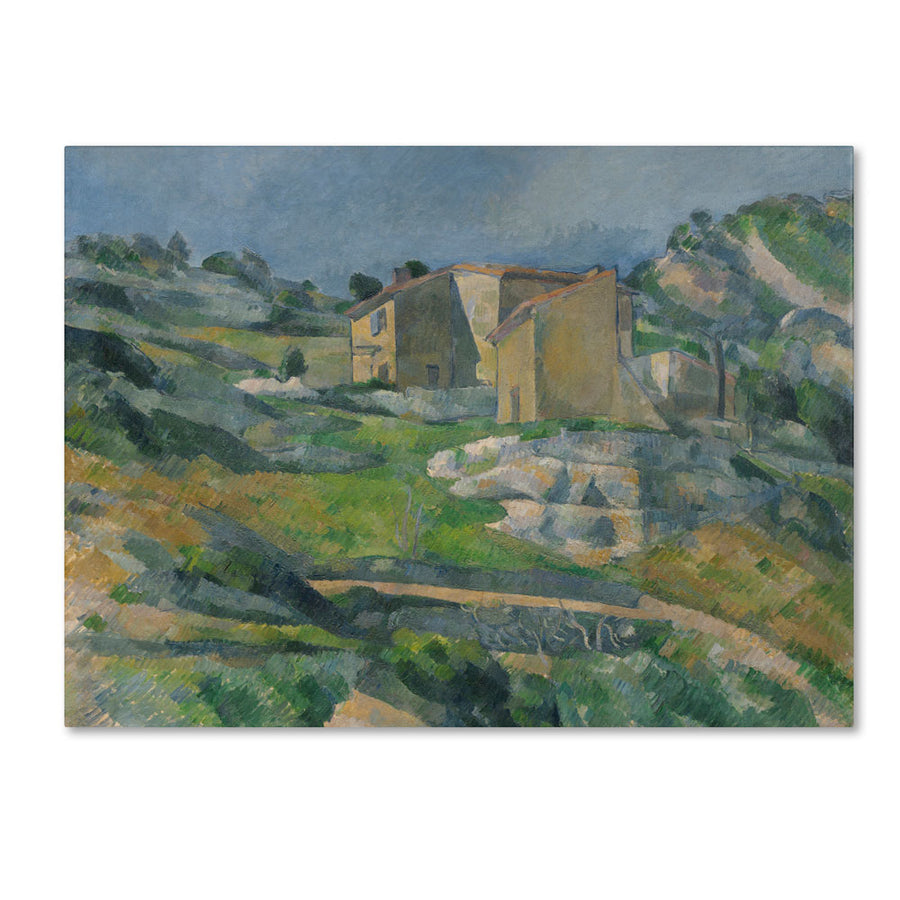 Paul Cezanne Houses In the Provence 1833 14 x 19 Canvas Art Image 1