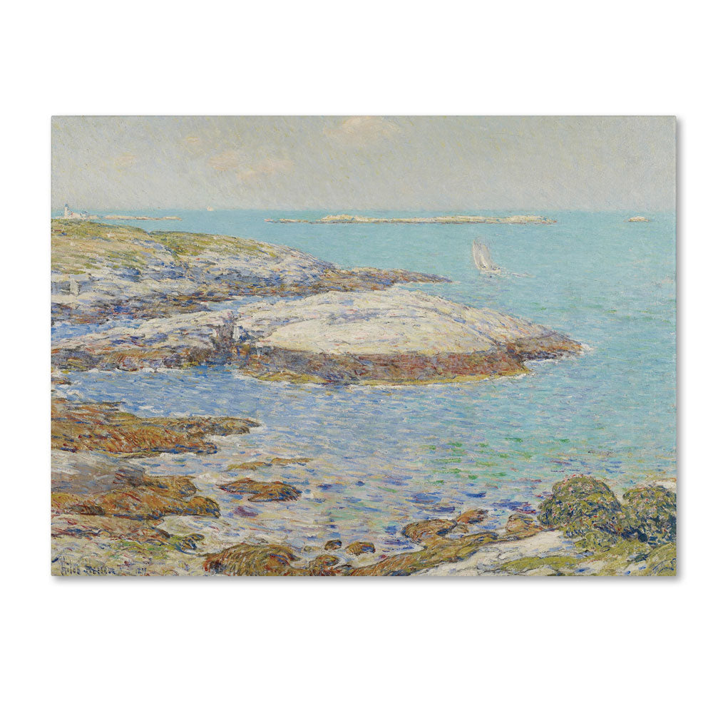 Childe Hassam Isles of Shoals 1899 14 x 19 Canvas Art Image 1