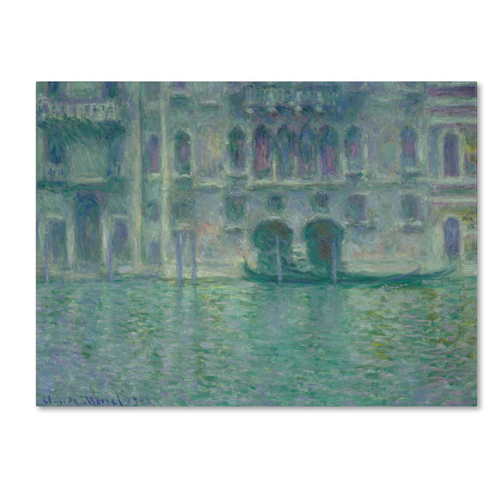 Claude Monet Palazzo da Mula Venice 1908 14 x 19 Canvas Art Image 1