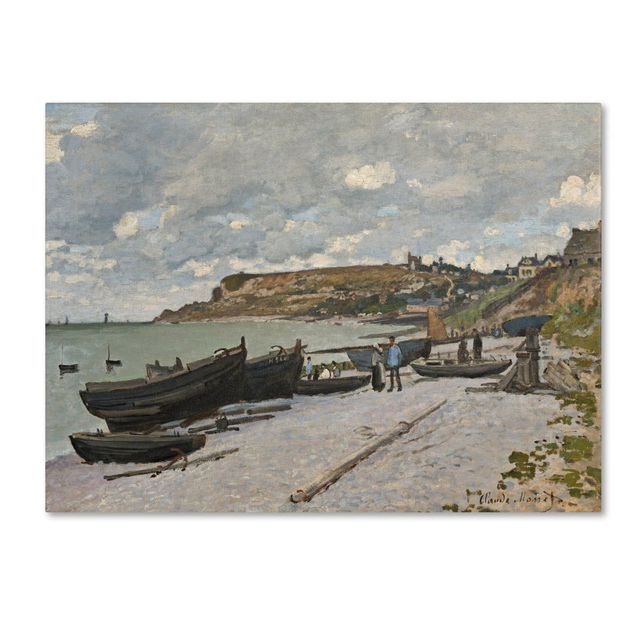 Claude Monet Sainte-Adresse 1867 14 x 19 Canvas Art Image 1