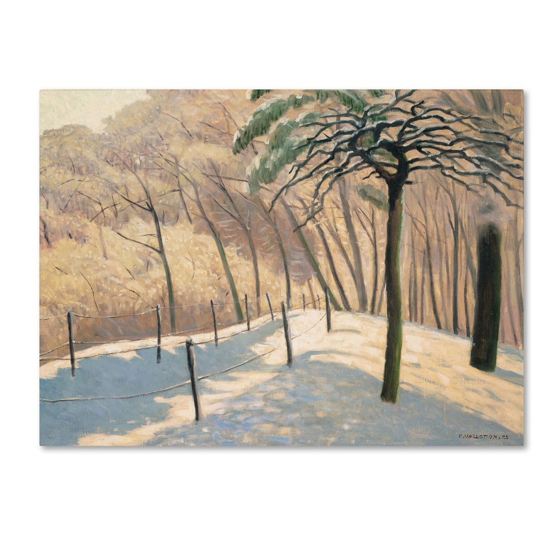 Felix Vallotton Snowy Landscape 1925 14 x 19 Canvas Art Image 2