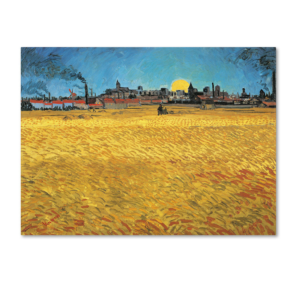 Vincent van Gogh Summer Evening 1888 14 x 19 Canvas Art Image 1