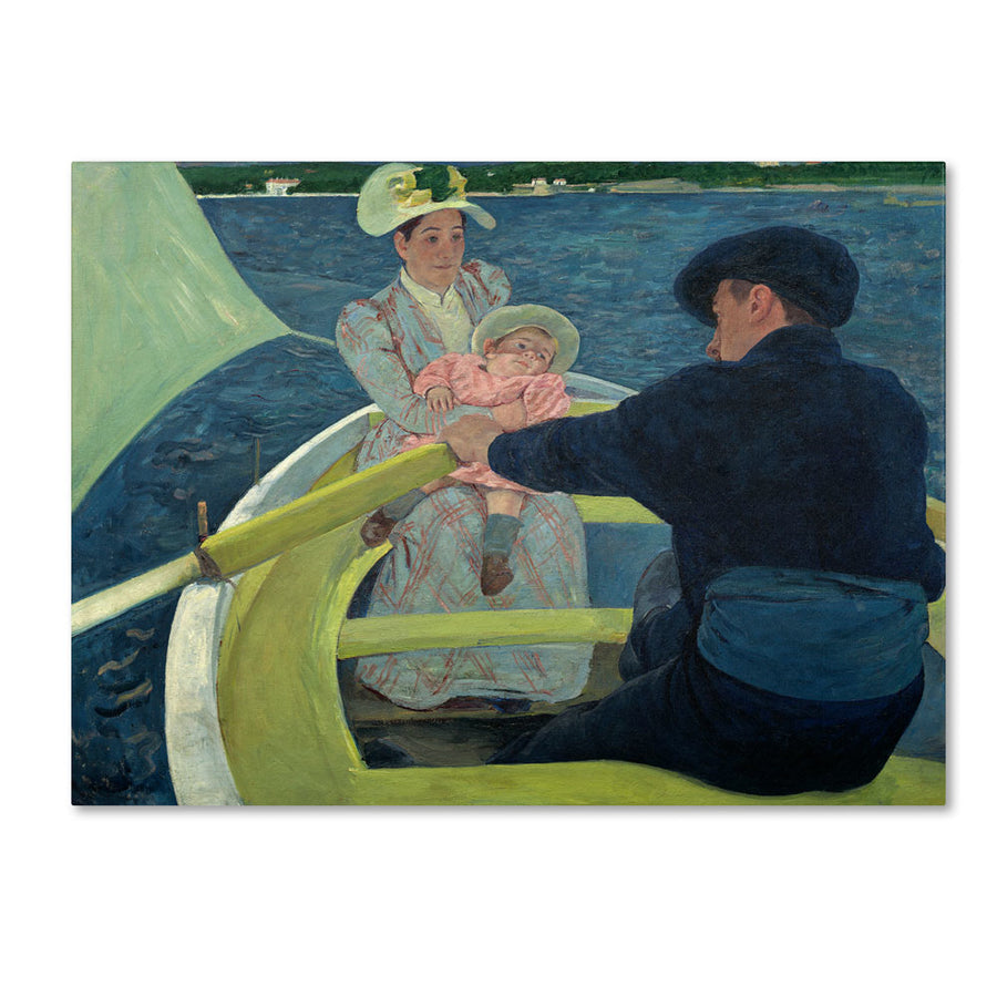 Mary Cassatt The Boating Party 1893-94 14 x 19 Canvas Art Image 1