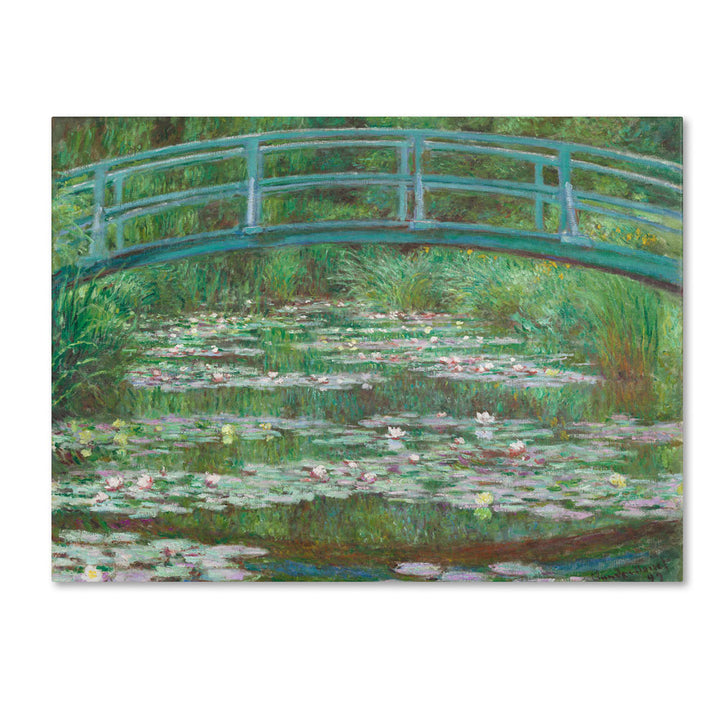 Claude Monet The Japanese Footbridge 1899 14 x 19 Canvas Art Image 1