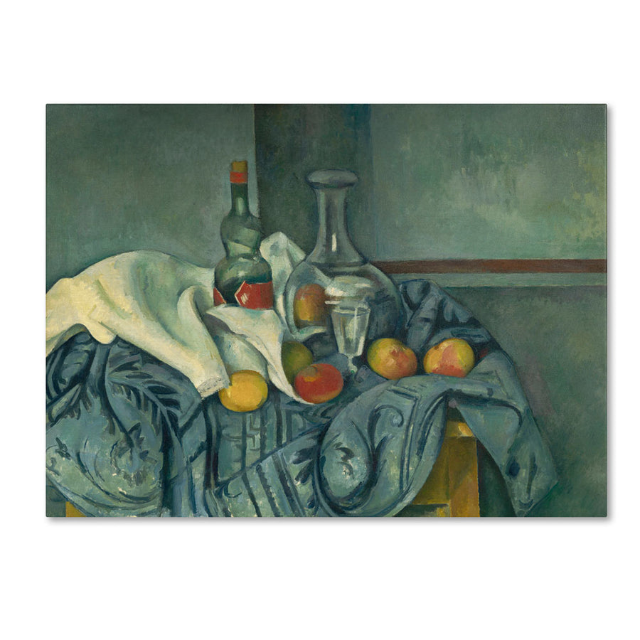 Paul Cezanne The Peppermint Bottle 1893-95 14 x 19 Canvas Art Image 1