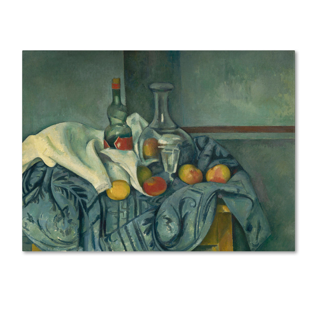 Paul Cezanne The Peppermint Bottle 1893-95 14 x 19 Canvas Art Image 2