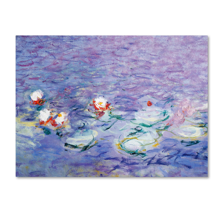 Claude Monet Water Lilies II 1840-1926 14 x 19 Canvas Art Image 1