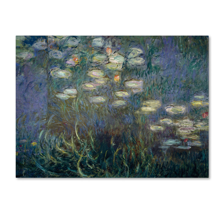 Claude Monet Water Lilies 1840-1926 14 x 19 Canvas Art Image 2