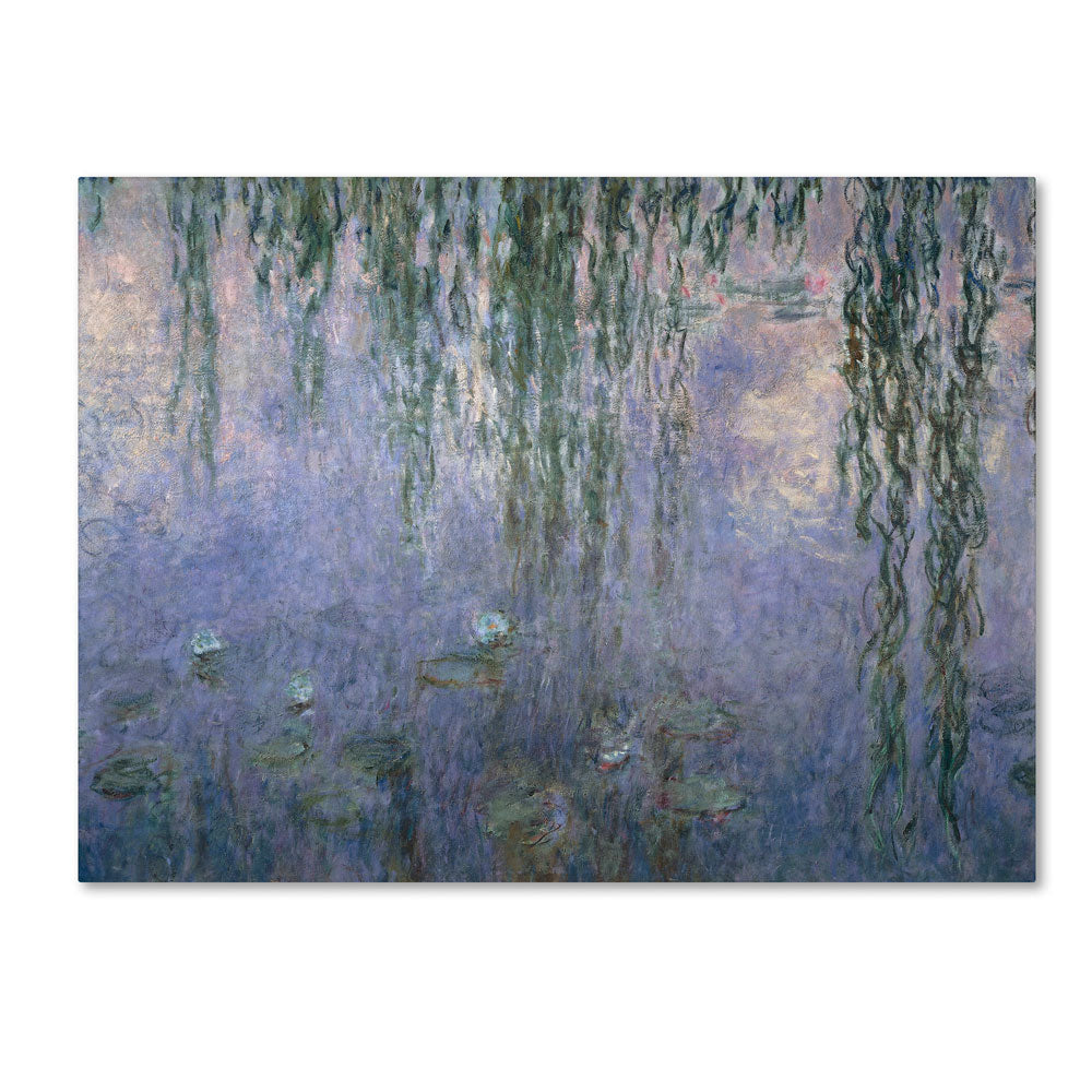 Claude Monet Water Lilies III 1840-1926 14 x 19 Canvas Art Image 1