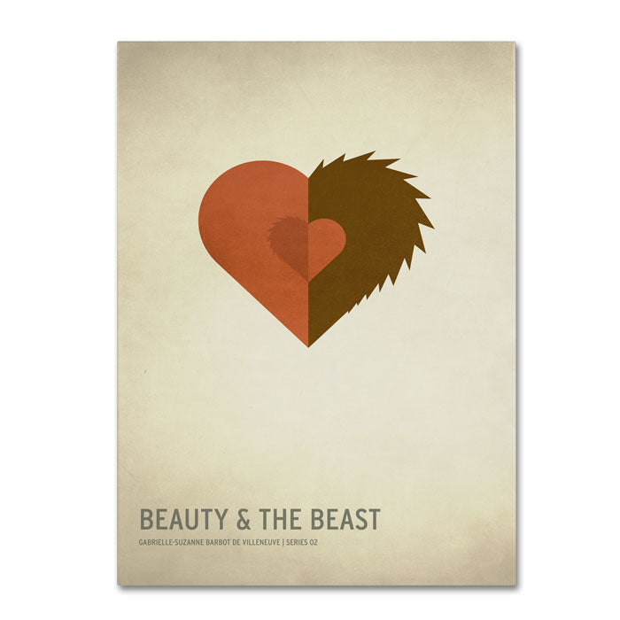 Christian Jackson Beauty and the Beast 14 x 19 Canvas Art Image 1