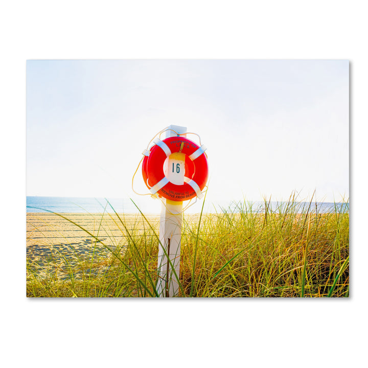 Preston Florida Beach Saver 14 x 19 Canvas Art Image 2