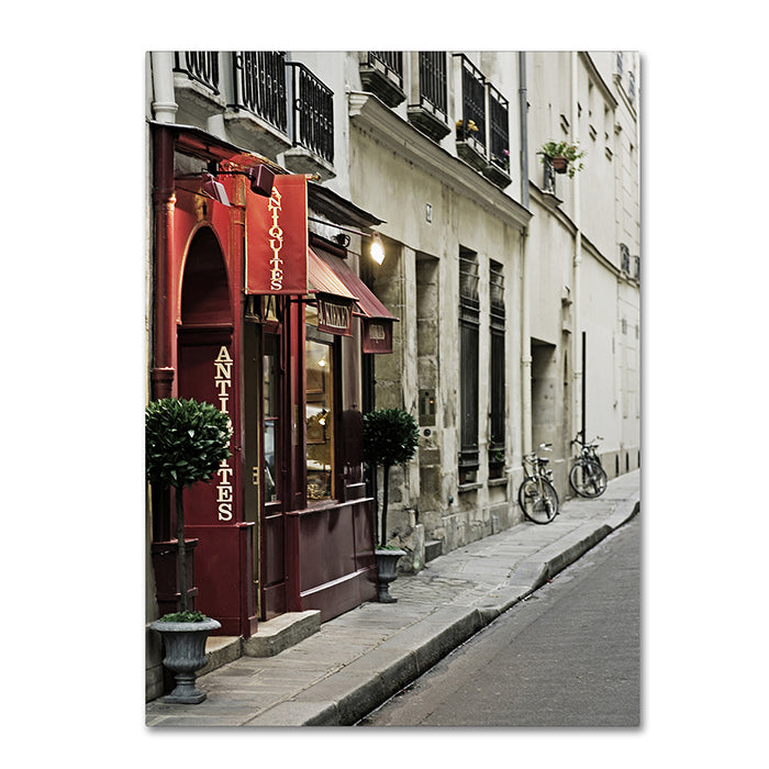 Preston Parisian Antiques 14 x 19 Canvas Art Image 1