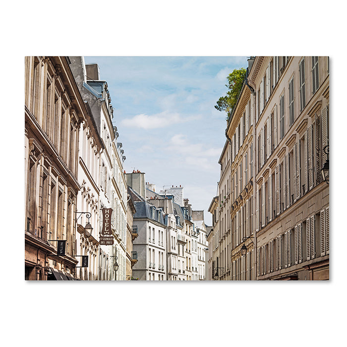 Preston Parisian Buildings 14 x 19 Canvas Art Image 1