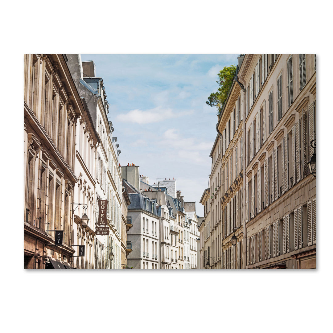 Preston Parisian Buildings 14 x 19 Canvas Art Image 2