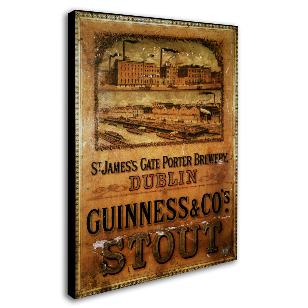 Guinness Brewery St. James Gate Porter Brewery 14 x 19 Canvas Art Image 3