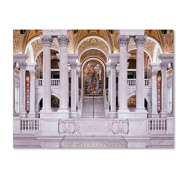 Gregory OHanlon Library of Congress 14 x 19 Canvas Art Image 1