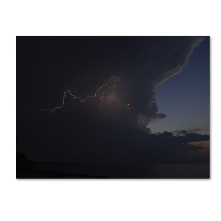 Kurt Shaffer Sunset Thunderhead 3 14 x 19 Canvas Art Image 2