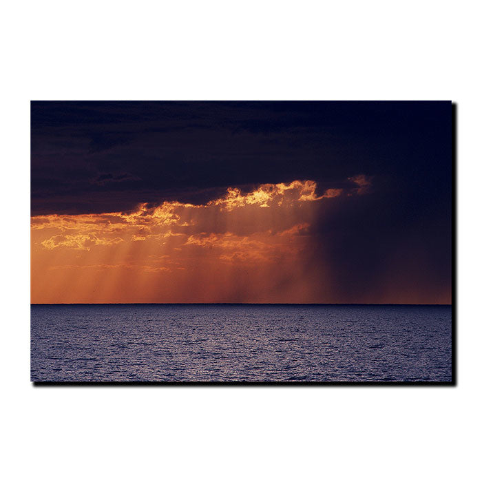 Kurt Shaffer Passing Storm 14 x 19 Canvas Art Image 1