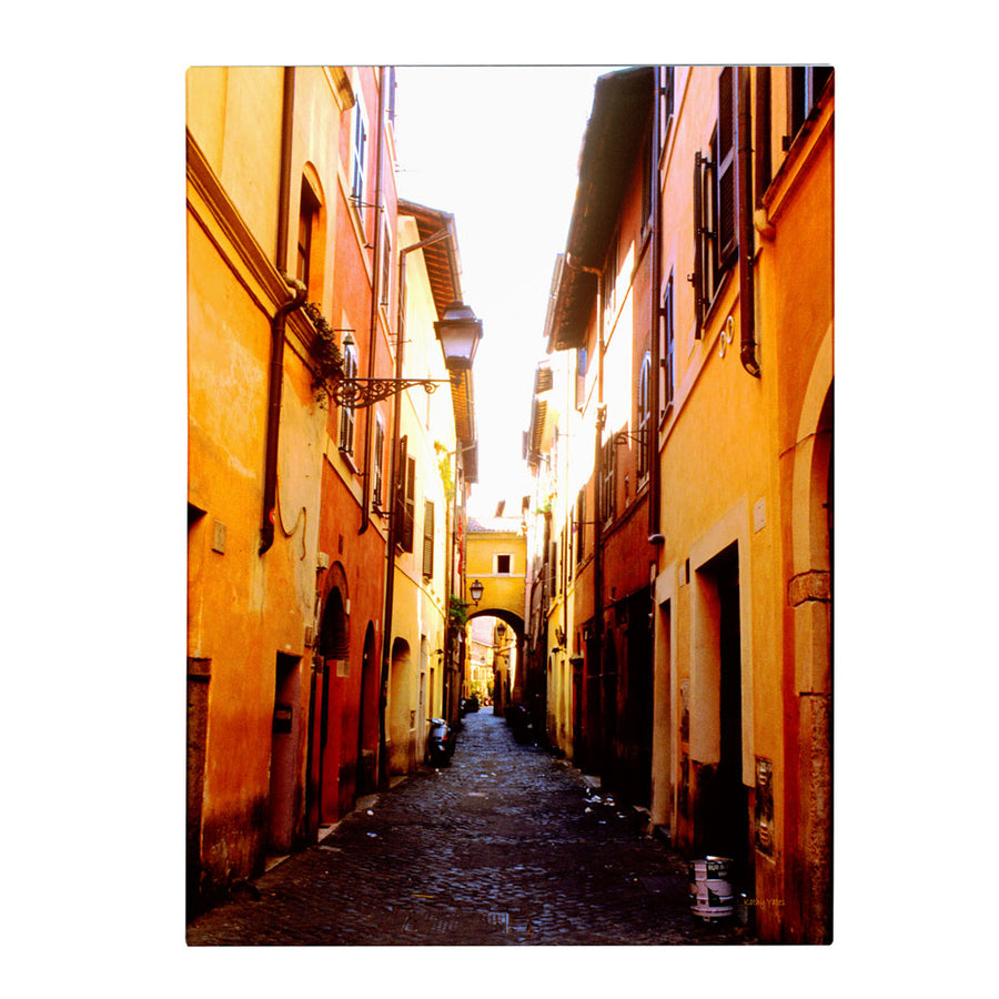 Kathy Yates Campo de Fiori Alley 14 x 19 Canvas Art Image 1