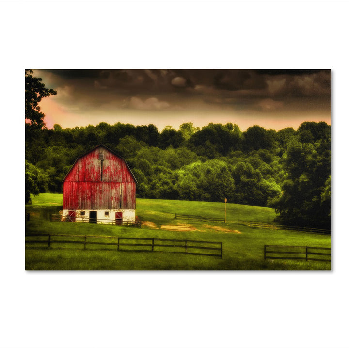 Lois Bryan Summer Evening On the Farm 14 x 19 Canvas Art Image 1