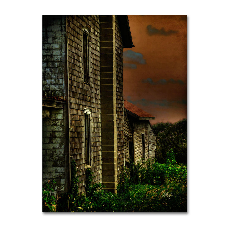 Lois Bryan Old Farmhouse 14 x 19 Canvas Art Image 2