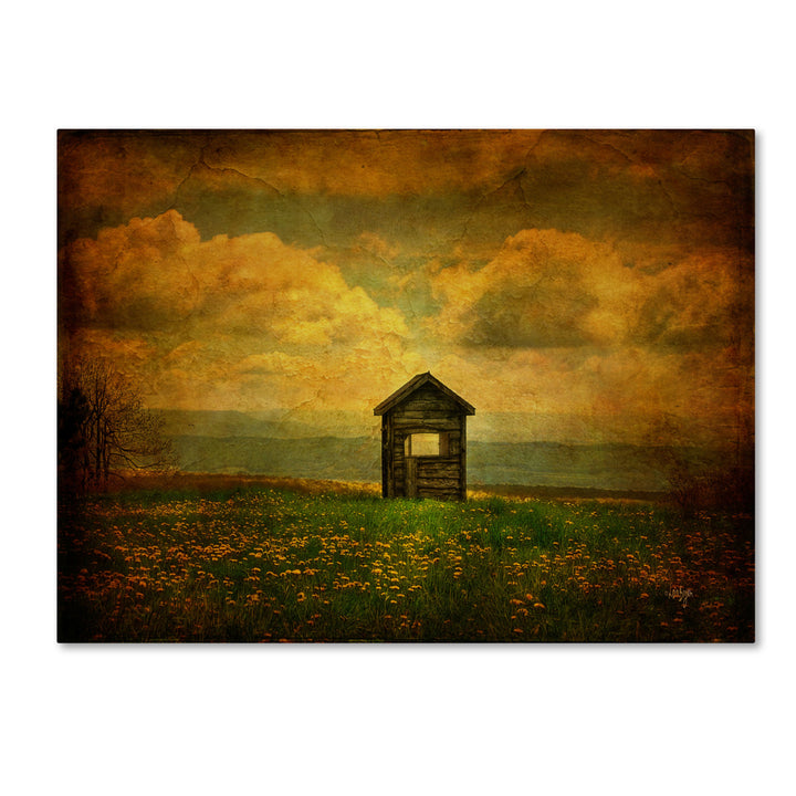 Lois Bryan Field of Dandelions 14 x 19 Canvas Art Image 2