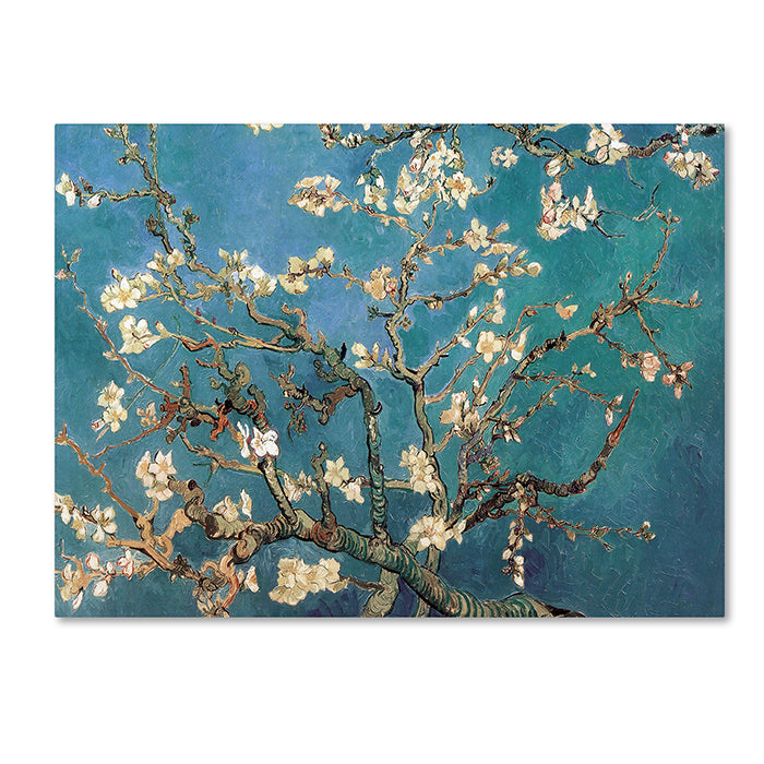 Vincent van Gogh Almond Blossoms 14 x 19 Canvas Art Image 1