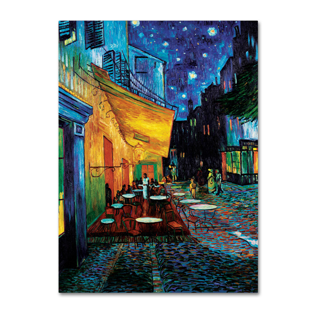 Vincent van Gogh, Cafe Terrace 14 x 19 Canvas Art Image 1