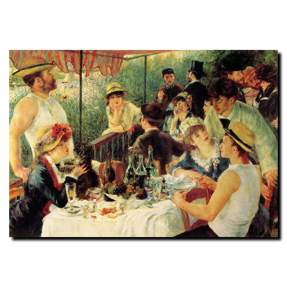 Pierre Renoir, Luncheon of the Boating Party 14 x 19 Canvas Art Image 1