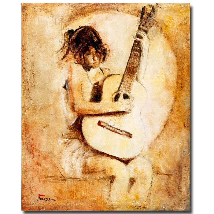 Joarez Soft Guitar 14 x 19 Canvas Art Image 1