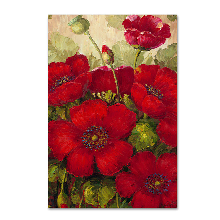 Rio Poppies II 14 x 19 Canvas Art Image 1