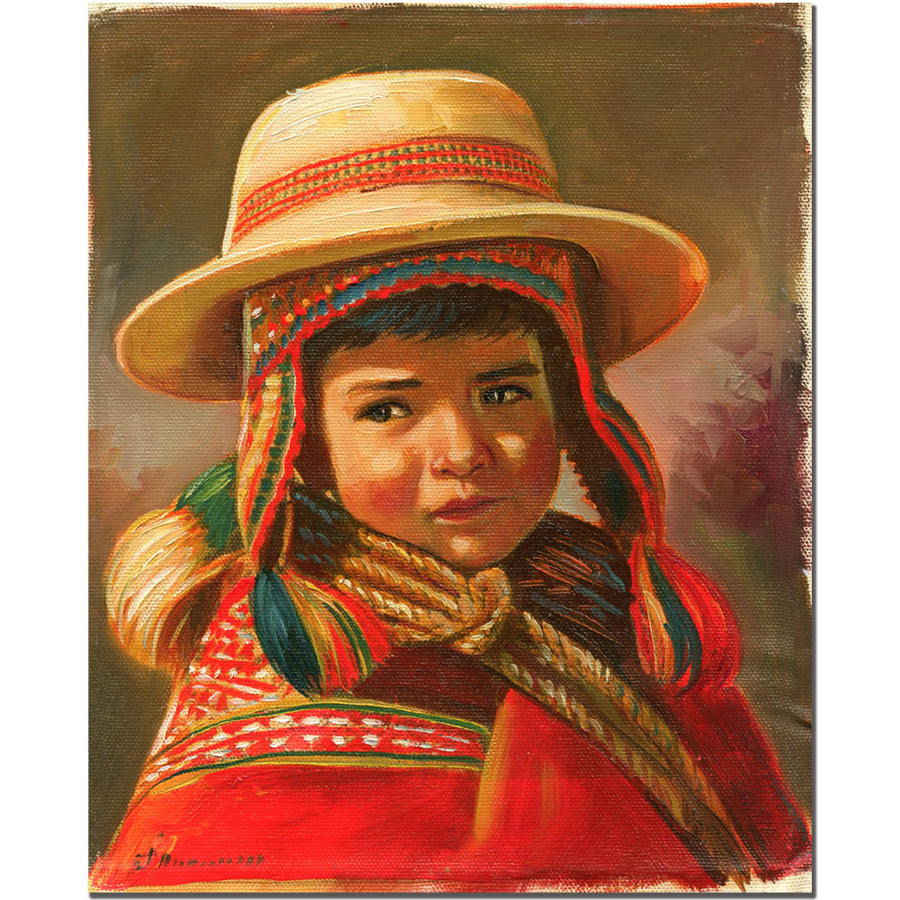 Jimenez Nino Andino 14 x 19 Canvas Art Image 1