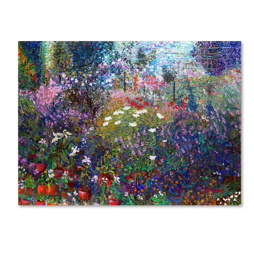 Manor Shadian Garden In Maui II 14 x 19 Canvas Art Image 2