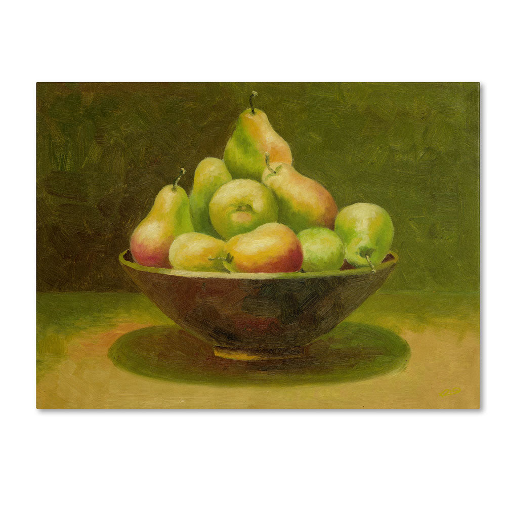 Rio Still Life with Pears 14 x 19 Canvas Art Image 1