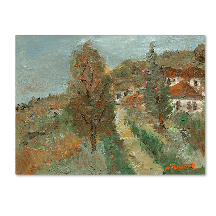 Manor Shadian Last Days of Fall 14 x 19 Canvas Art Image 1