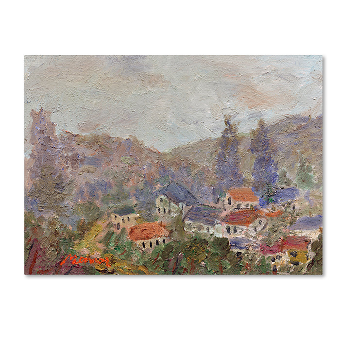 Manor Shadian Misty Morning 14 x 19 Canvas Art Image 1