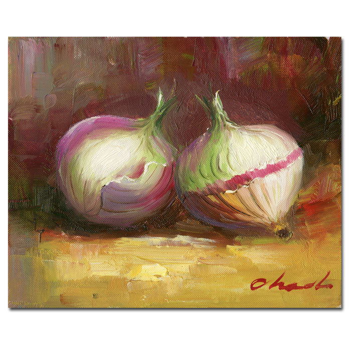 Onion Still Life 14 x 19 Canvas Art Image 1