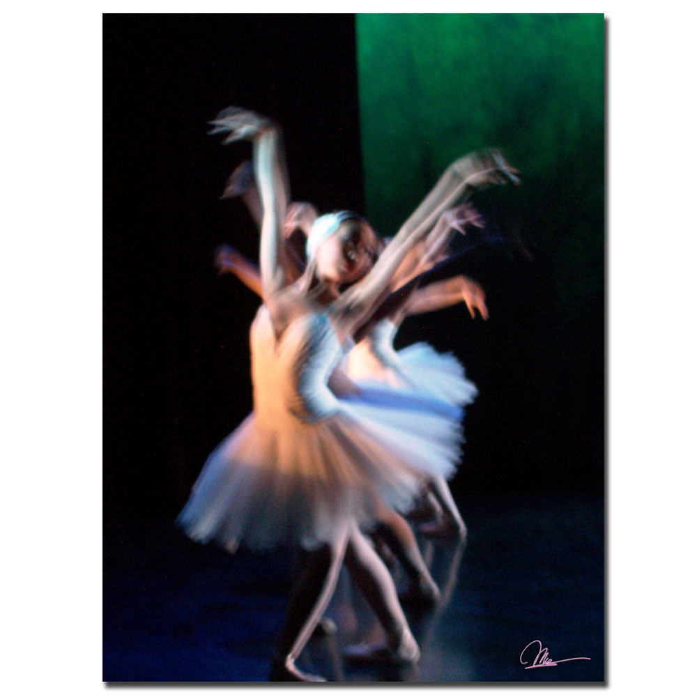 Martha Guerra Abstract Dancers 14 x 19 Canvas Art Image 2