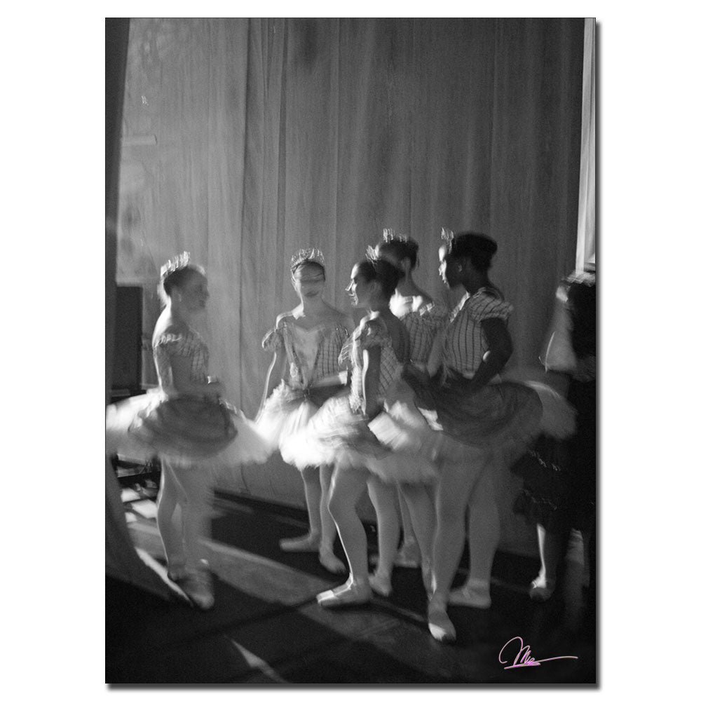 Martha Guerra Chatting Dancers 14 x 19 Canvas Art Image 2