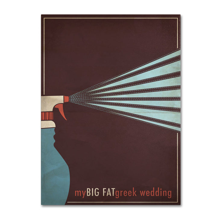 Megan Romo My Big Fat Greek Wedding 14 x 19 Canvas Art Image 1