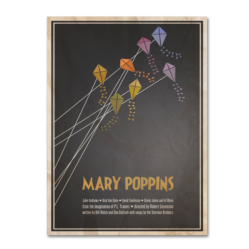 Megan Romo Mary Poppins 14 x 19 Canvas Art Image 2